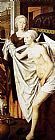 Hans Memling Canvas Paintings - Bathsheba